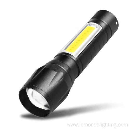 USB rechargeable waterproof mini LED torch light